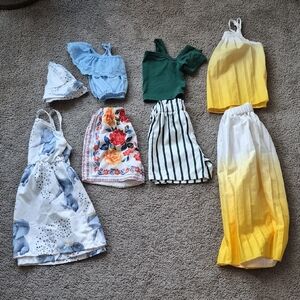 Colorful Kids' Summer Dress Set Bundle